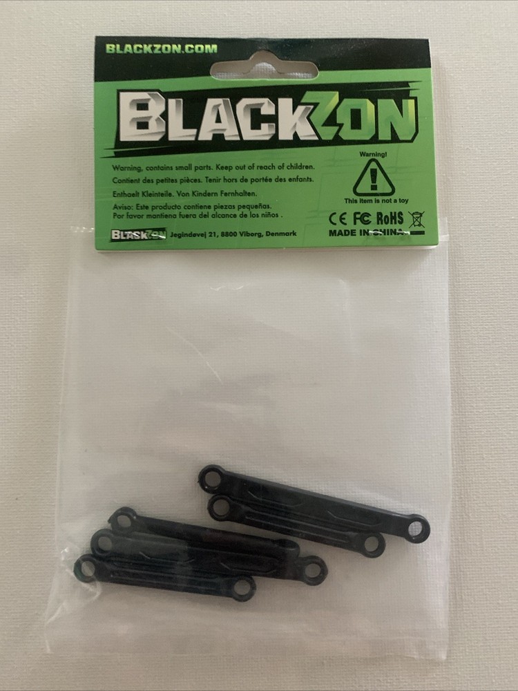 BlackZon Front Upper Steering Links & Servo Link 540009