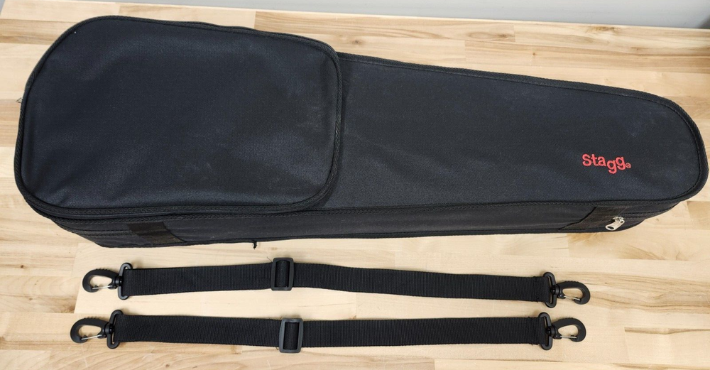 Stagg VN-4/4 EF Solid Maple 4/4 Student Size Violin Ensemble with bow and case