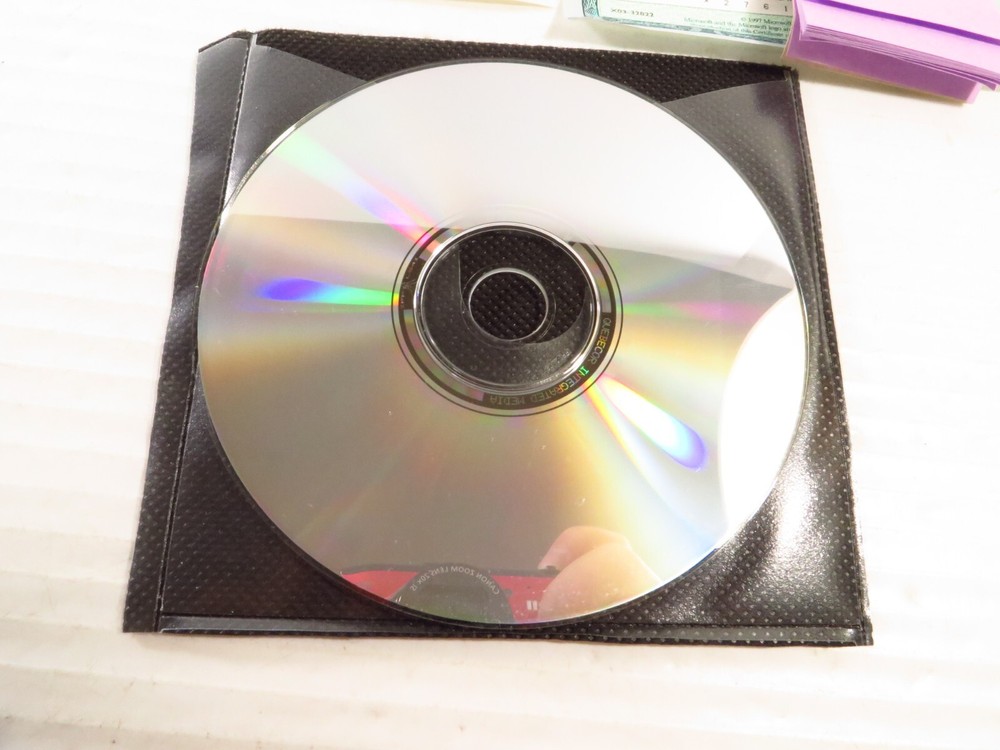Microsoft Bookshelf 98 Reference Library CD-ROM Windows NT Books, Vintage