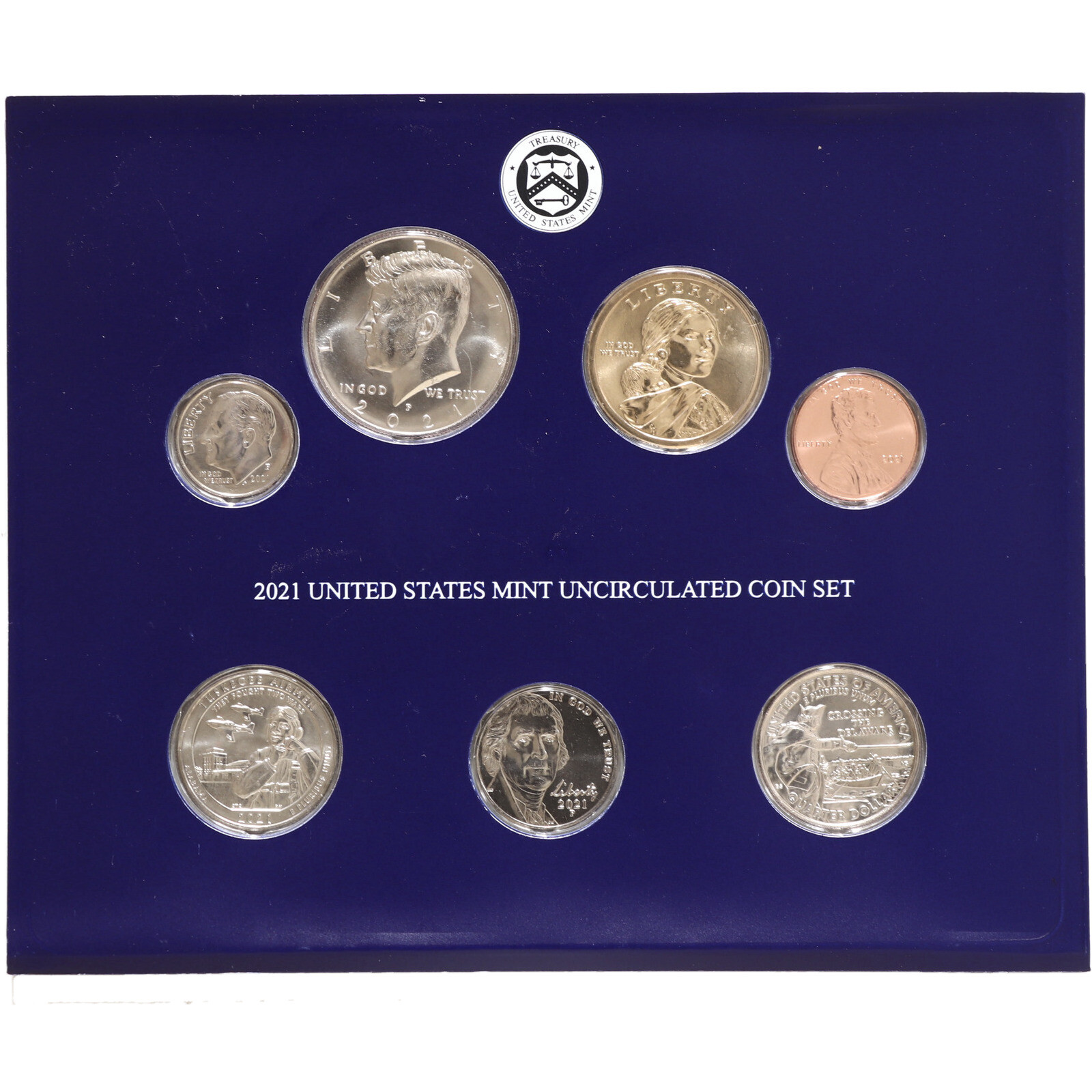 2021 Mint Set Original Sealed Box 14 Brilliant Uncirculated Coins