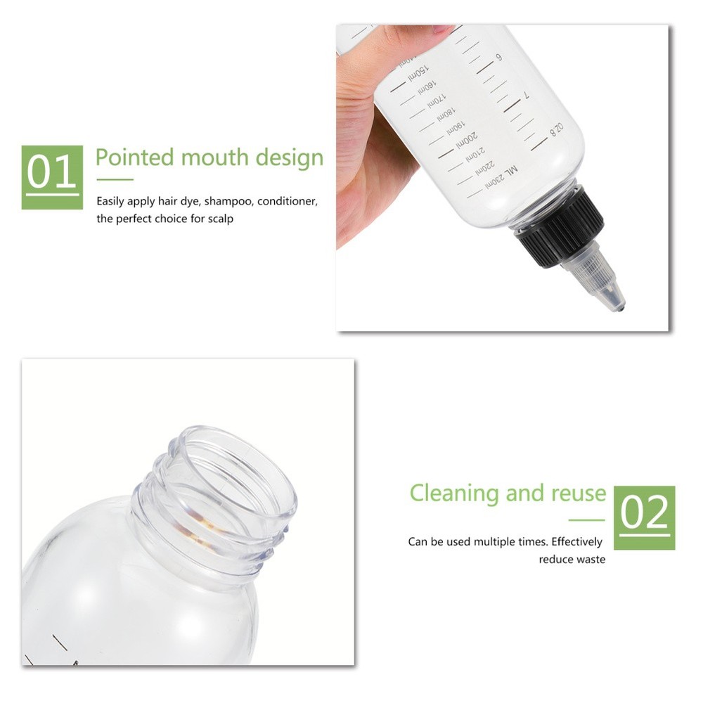 12 Pcs Plastic Squeeze Dispensing Bottles Liquid Containers for Household Use