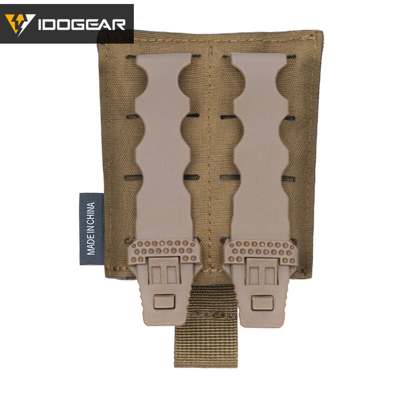 IDOGEAR Tactical Consealed Foldable Dump Pouch MOLLE Drop Pouch Mag Recycling