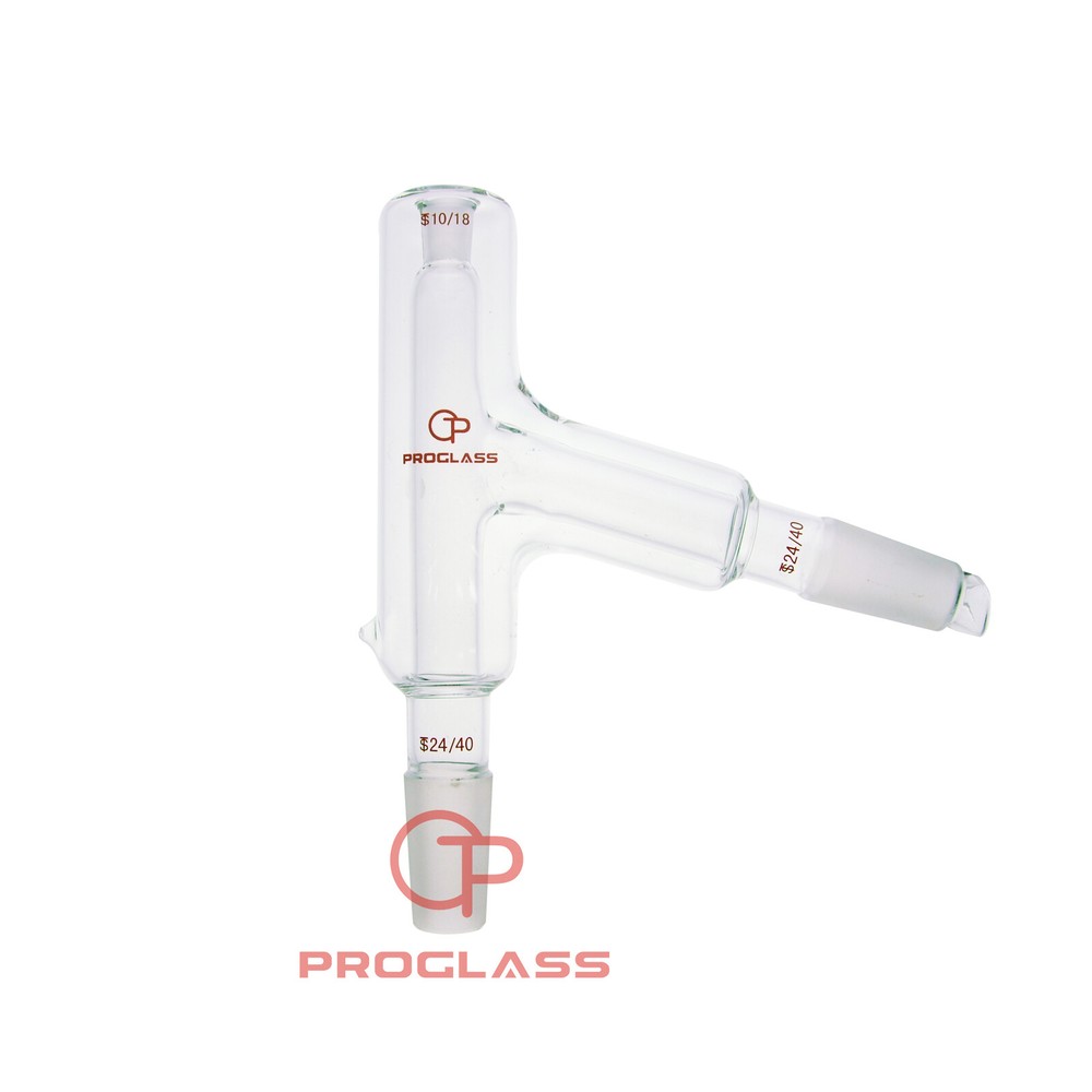 Lab Glass 75° Jacket Distillation Adapter