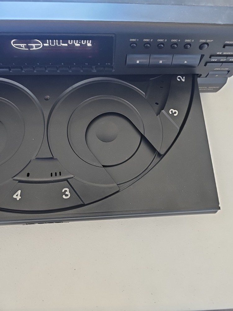 Technics SL-PD887 5-Disc CD Changer Player w/Remote | TESTED & Working