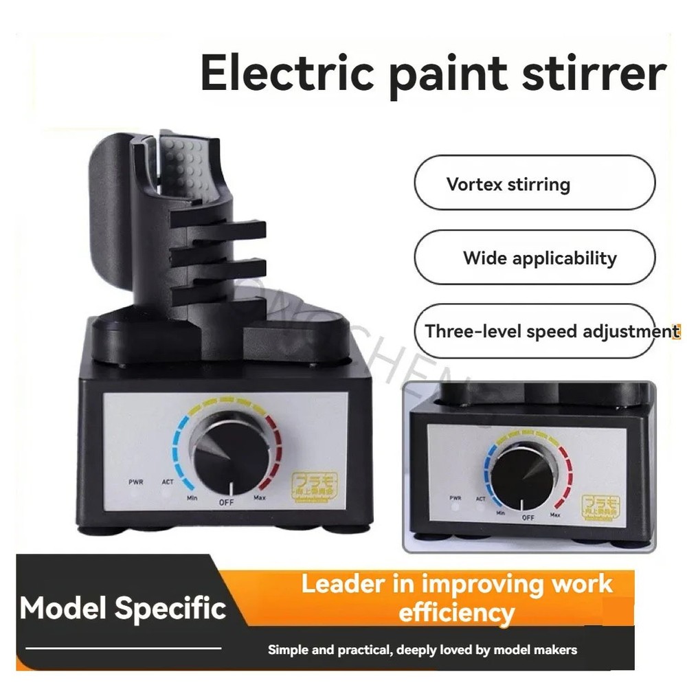 Mini Benchtop Mixing Machine Paint Stirrer DIY Hobby Model Making Tool 220V
