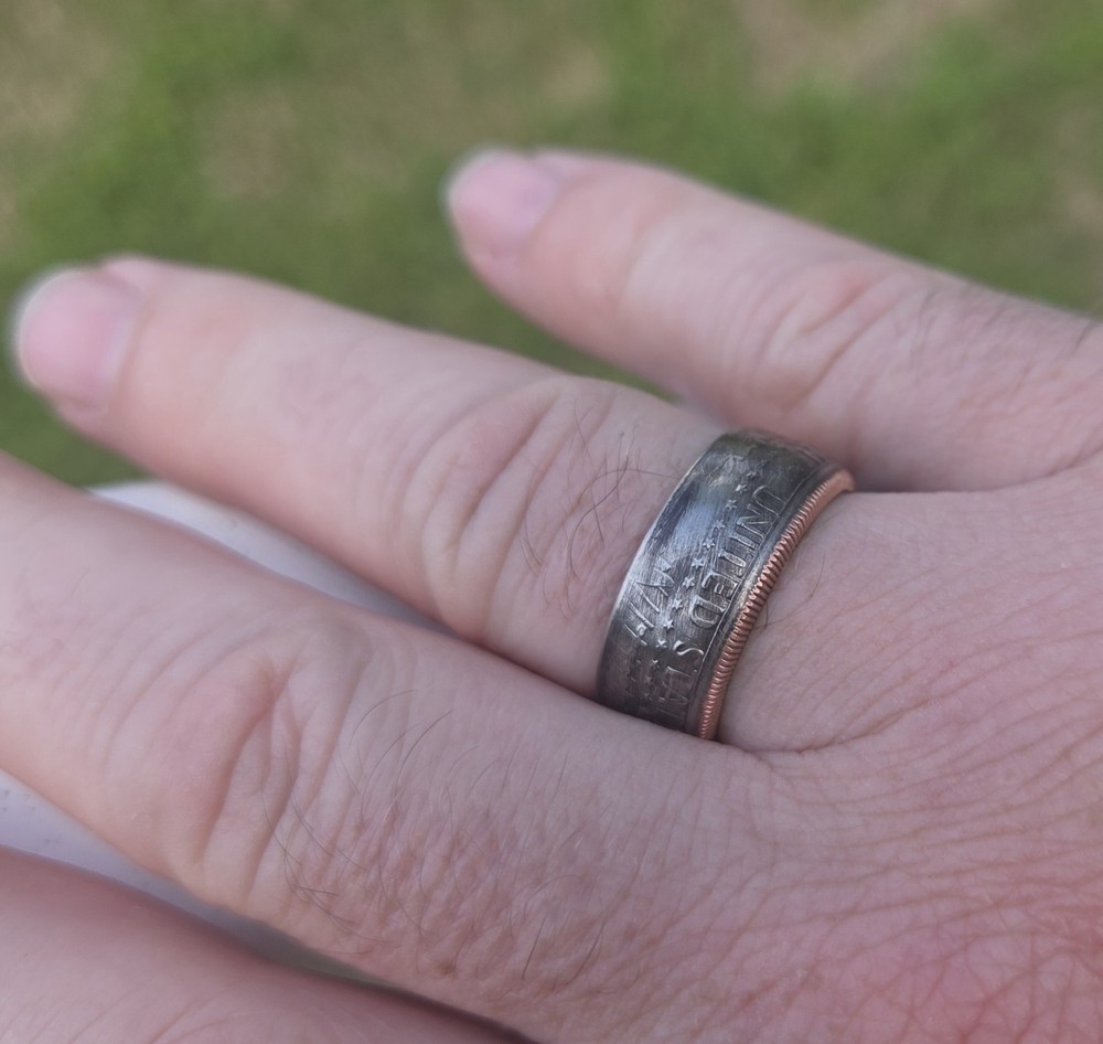 Coin Ring Half Dollar
