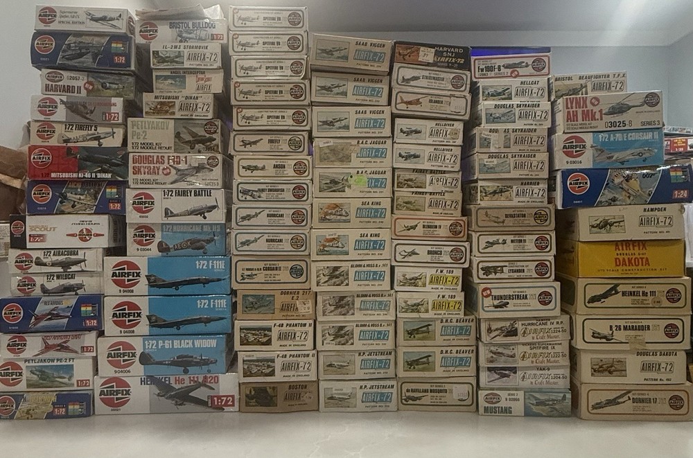 AIRFIX 1/72 SCALE AIRPLANE MODEL KITS  - FREE SHIPPING