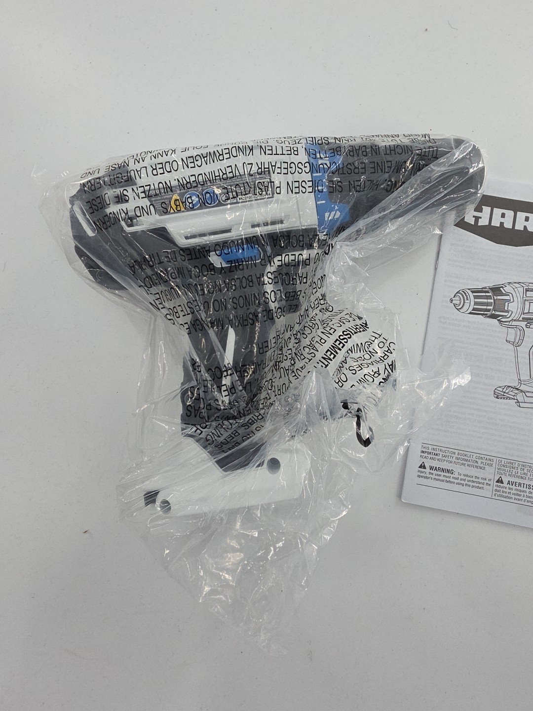 HART 1/2" Cordless Drill/Driver, Tool only, Battery is not included Bulk Packed