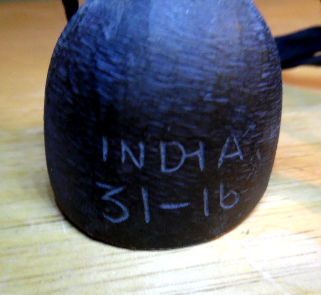 ANTIQUE TIBETAN BUDDHIST TINGSHA BRONZE MEDITATION CYMBALS AND BELL MKD 31-16