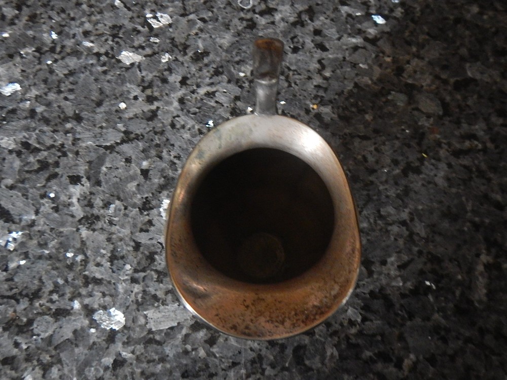 Vintage Crescent silver Mfg Co. Silver Plate Creamer / small pitcher