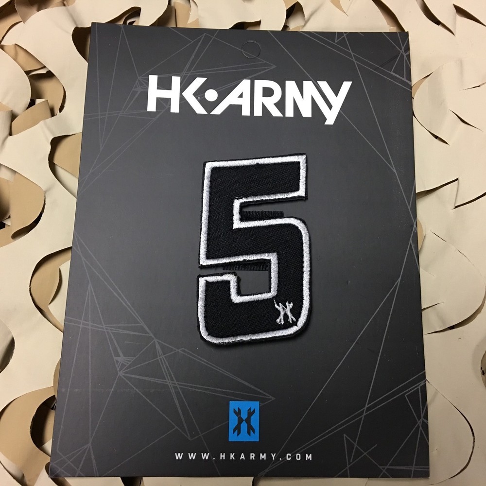 NEW HK Army Paintball Patch - Number 5
