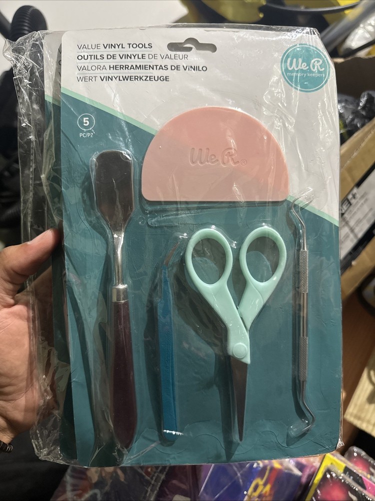 We R Memory Keepers Value Vinyl Tool Kit-5 Pieces - 60000005