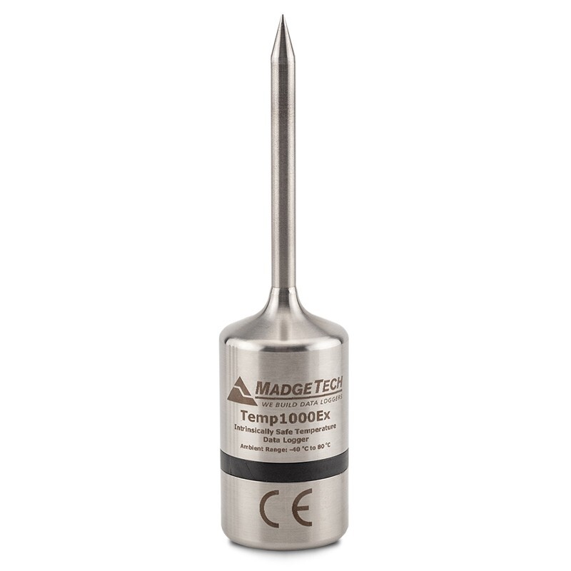 MADGETECH temperature data logger. The Temp1000Ex