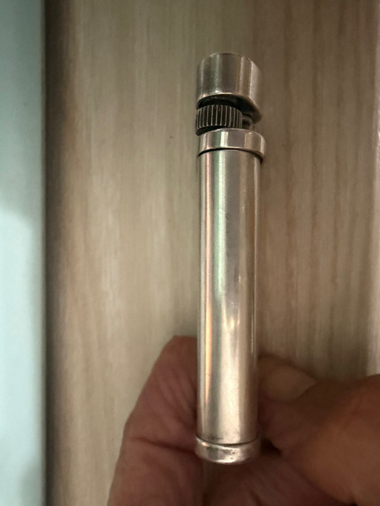 Dunhill Engine Turned Silver Plated Lighter 113267