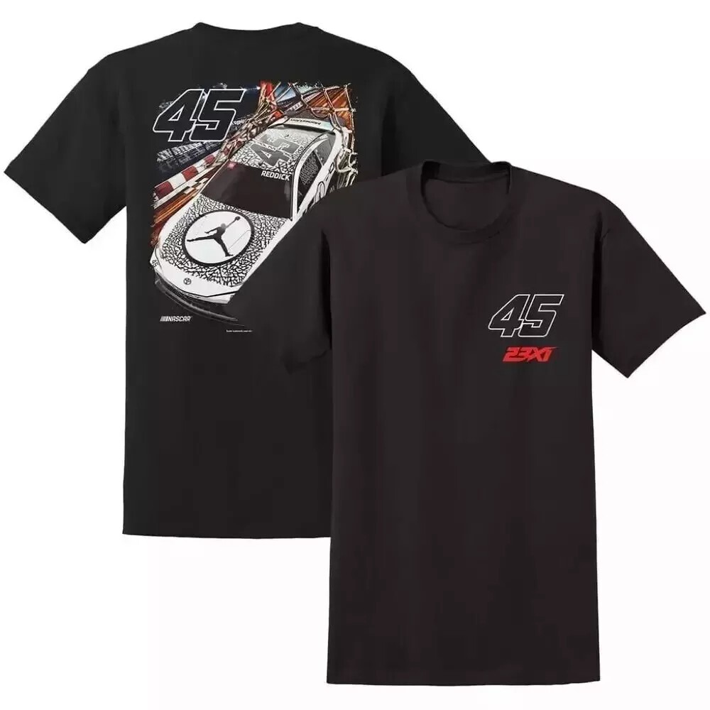 Men's 23XI Racing Black Tyler Reddick Jordan T-Shirt