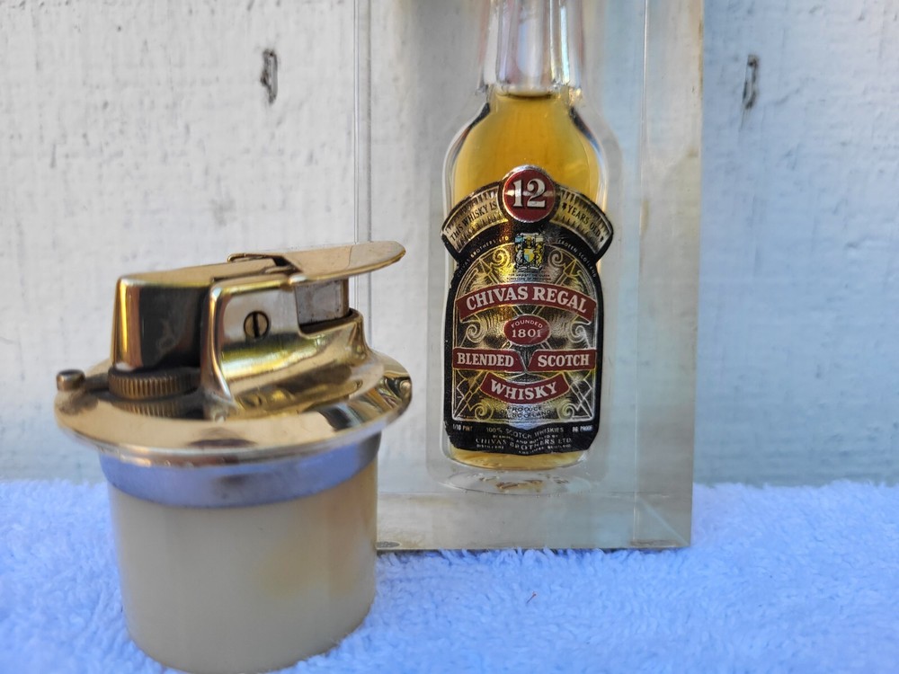 Ronson Table Lighter Chivas Regal