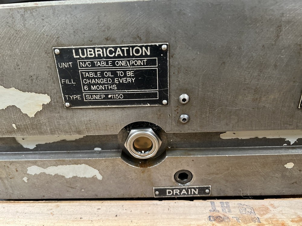 Producto Machine CO. Horizontal/Vertical CNC Rotary Table 30” Model 3044