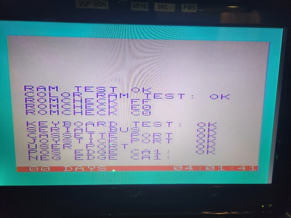 Vintage Commodore Vic 20 Computer Tested Powers New Capacitors