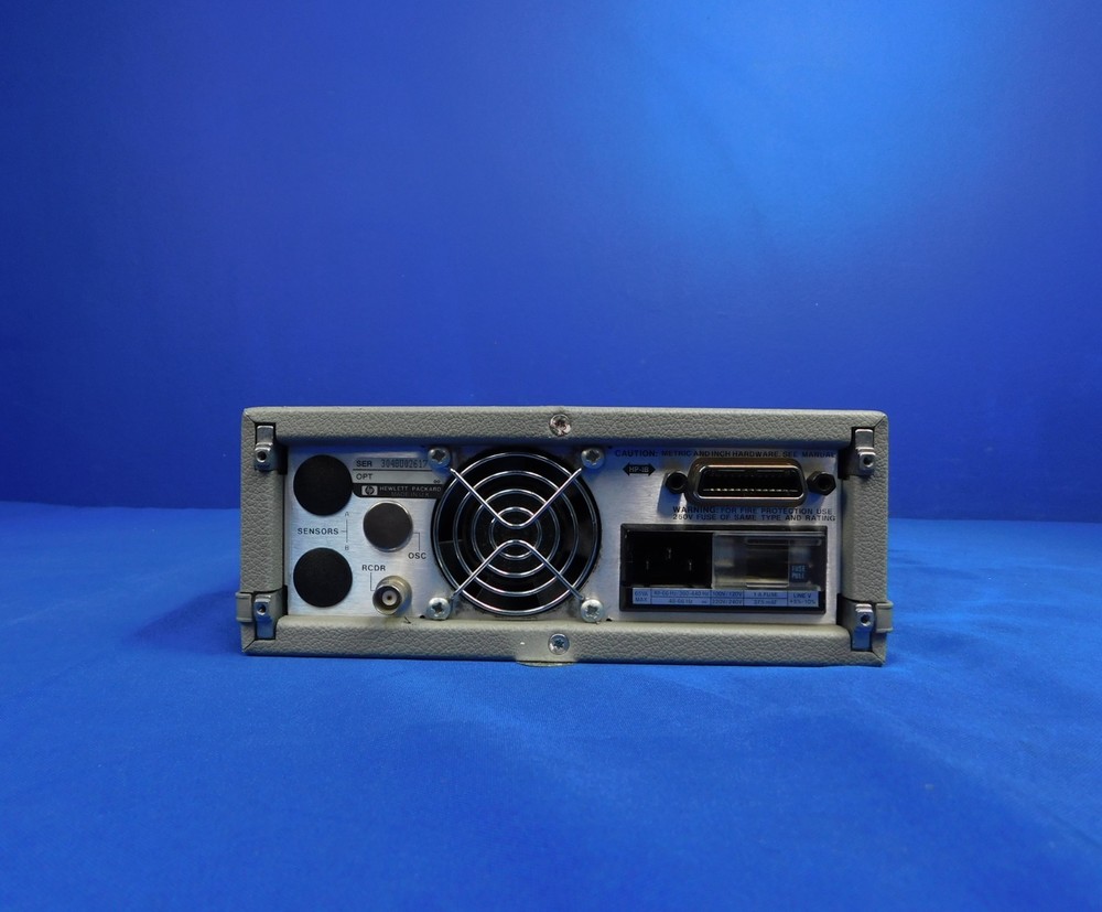 Agilent HP Keysight 438A Dual Sensor Power Meter