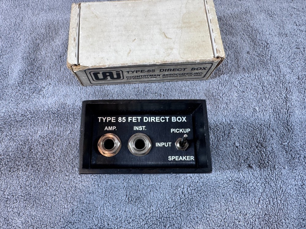 Countryman Type 85 1-Channel Active Direct Box