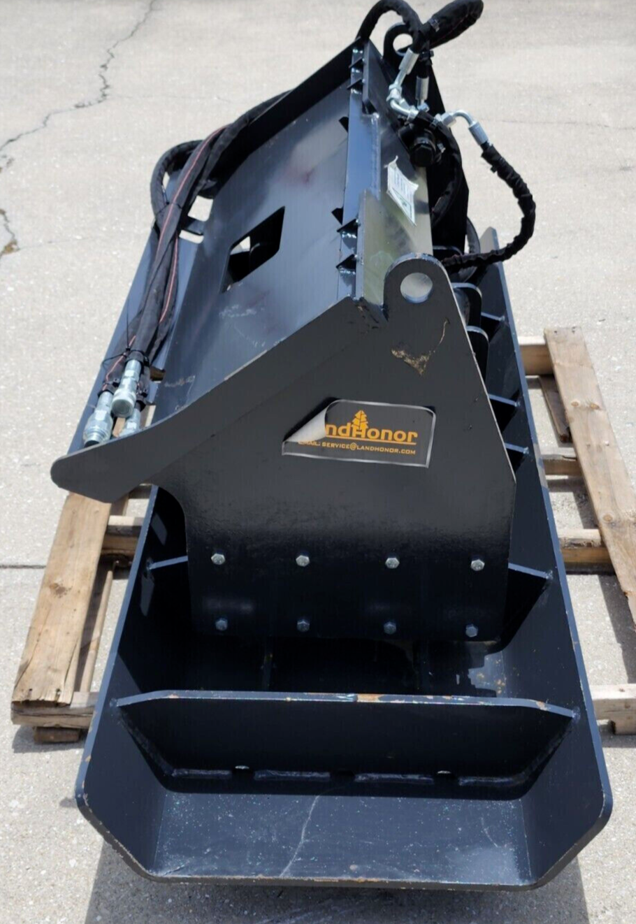SkidSteer 72" Vibratory Dirt Soil Gravel Plate Compactor Attachment Bobcat CAT