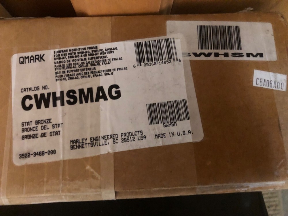 CWHSMAG (SWHSM) Surface Mounting Frame Bronze QMARK