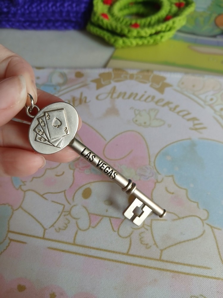 Las Vegas Key Chain Necklace