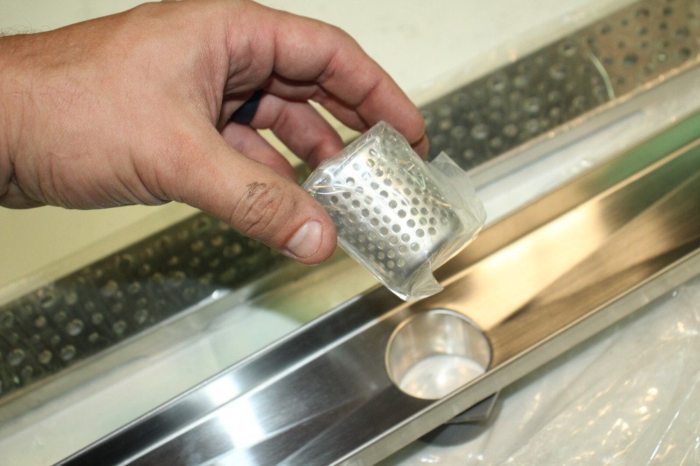 24" Stainless Steel Shower Linear Trough Drain