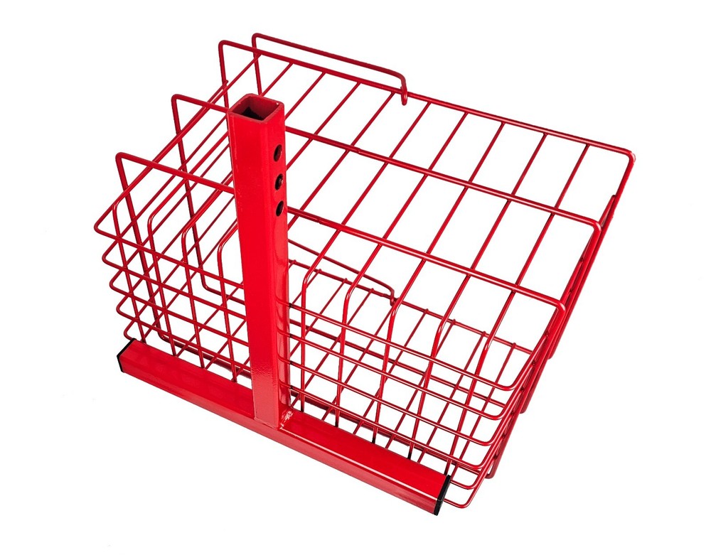 Large Rear Basket For Mobility Scooters - RED