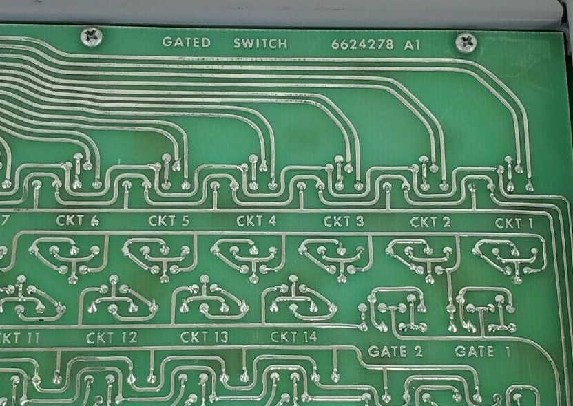 BAILEY CONTROLS 6624280A1 GATE SWITCH LOGIC MODULE 6624278 A1