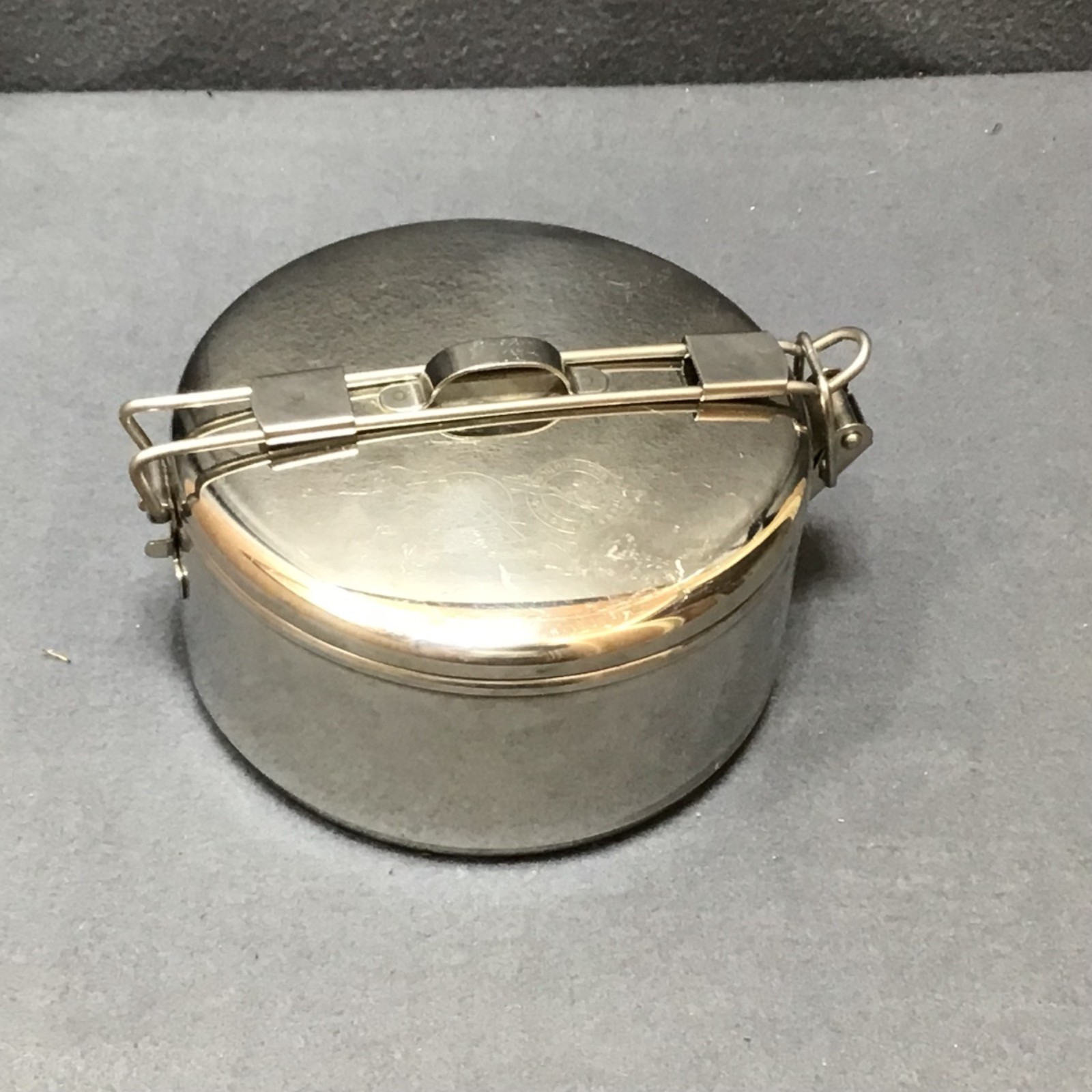 MSR Seagull Brand Stainless Steel Cook Pot With Lid & Foldable Handle 6" Diamete