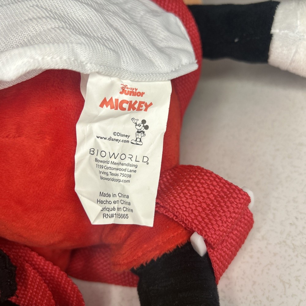 Backpack 18" Full Body Plush Disney Junior Mickey Mouse