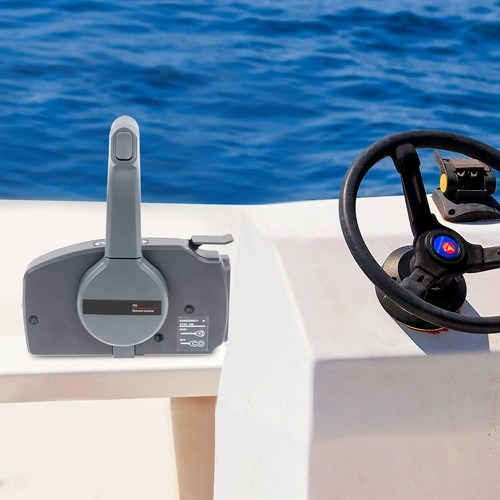 Outboard Remote Control Box Side Mount Reverse Outboard Motor Remote Control Box