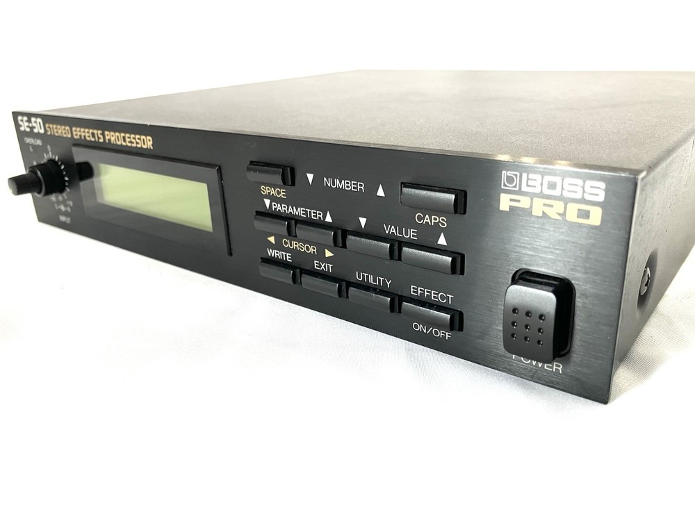 BOSS SE-50 Stereo Effects Processor Rack Unit Tested Working