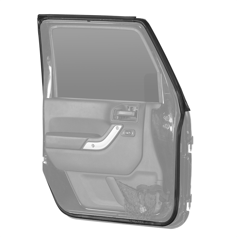 For 2007-2018 Jeep Wrangler JK Front Driver Door Seal Weatherstrip 55395275AW