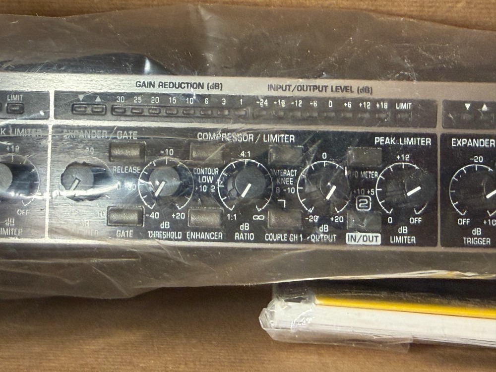 Behringer Multicom Pro-XL MDX4600 Audio Interactive Quad Dynamics Processor