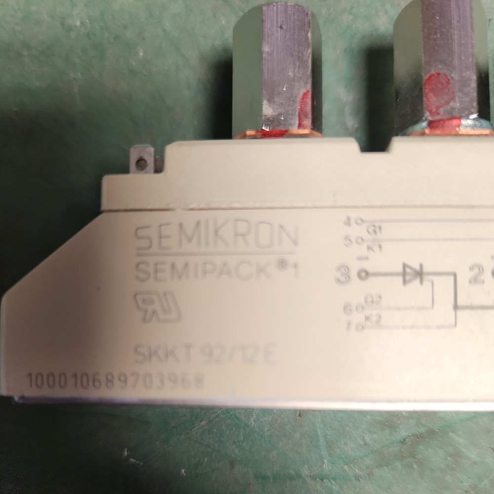 Semikron SKKT 92/12E Semipack Thyristor Module (working good)