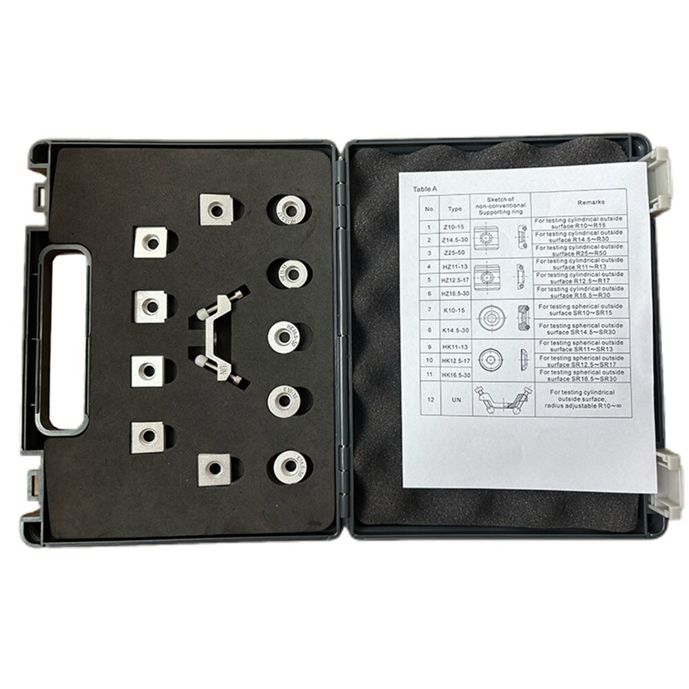 12pc Support Ring Set Leeb Hardness Testers Adapter Rings Set for Leeb Probes