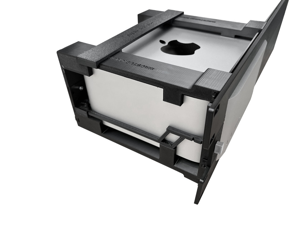 Rack mount for apple mac studio with remote on/off button 19inch 3U