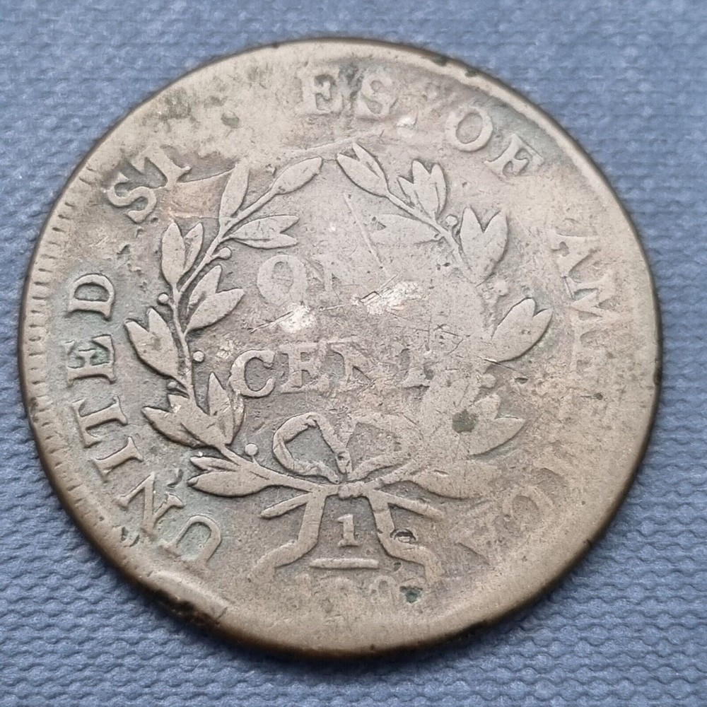 1802 Draped Bust Large Cent 1c Better Grade #47809