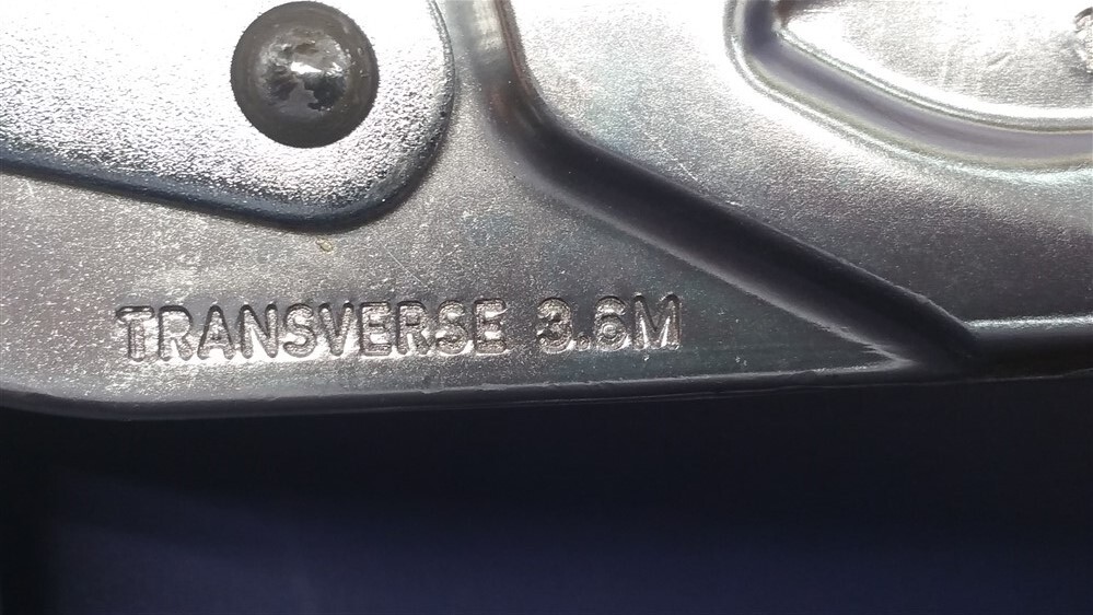 Lot of 2 Yoke Niagra N-5271T Aluminum Rebar Hook 3600 lbs. Gate Strength