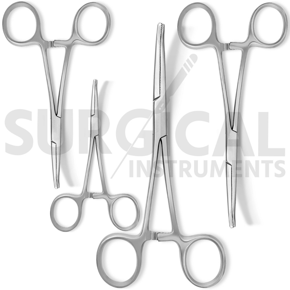 Ultimate Hemostat Set, 8 Pcs Ideal for hobby tool, electronics, KIT-4 German G