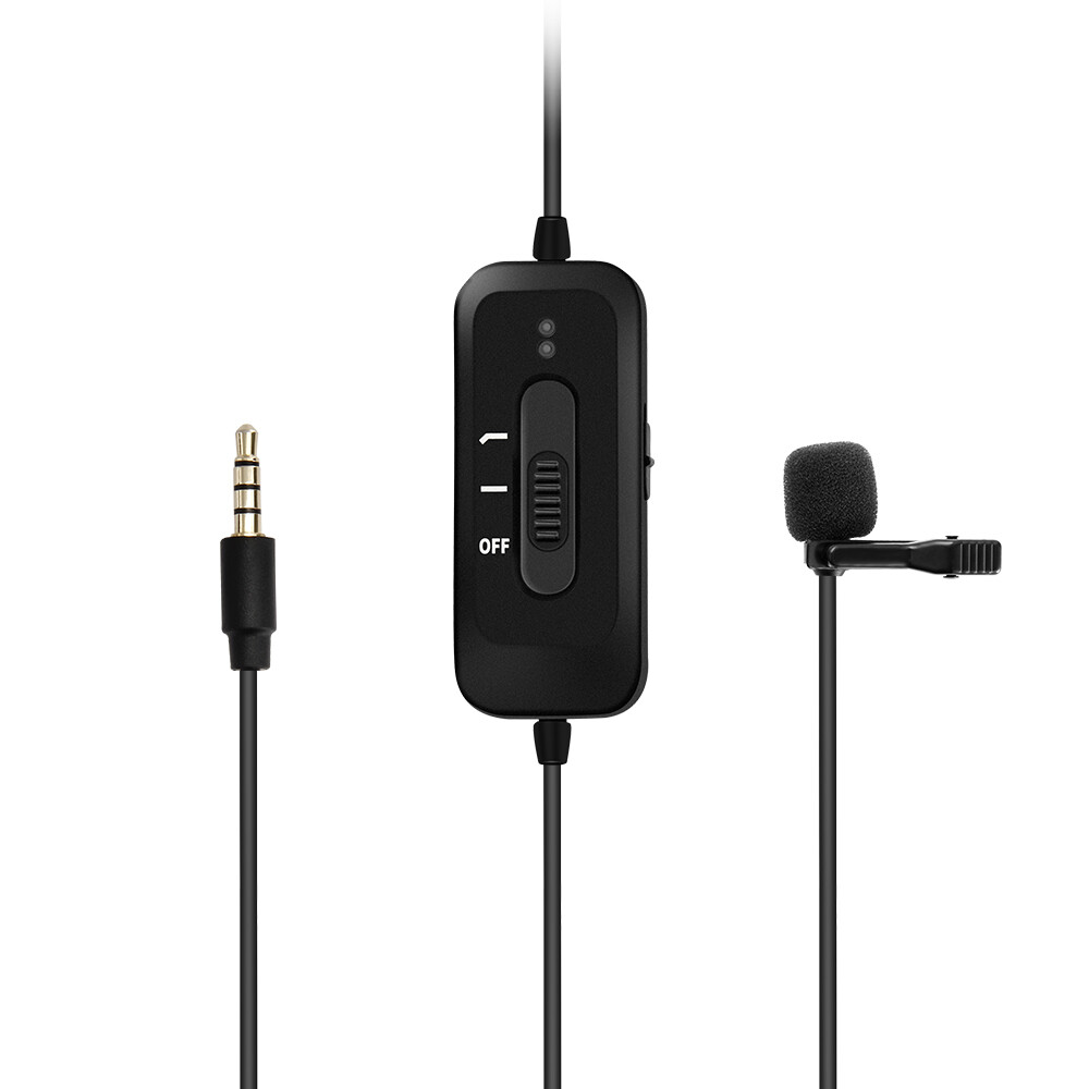 Lavalier Microphone Mamen Professional Mini Lapel Microphone KM-D2