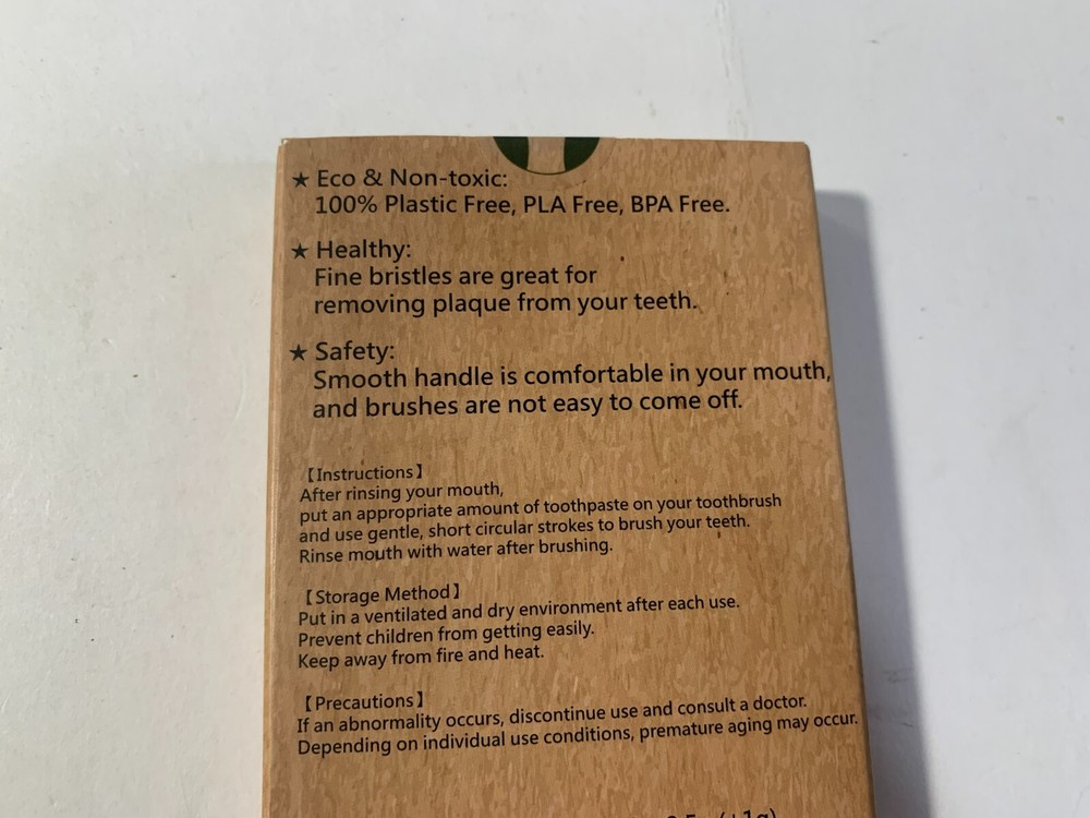 Bamboo Toothbrush Extra Soft Four Pack