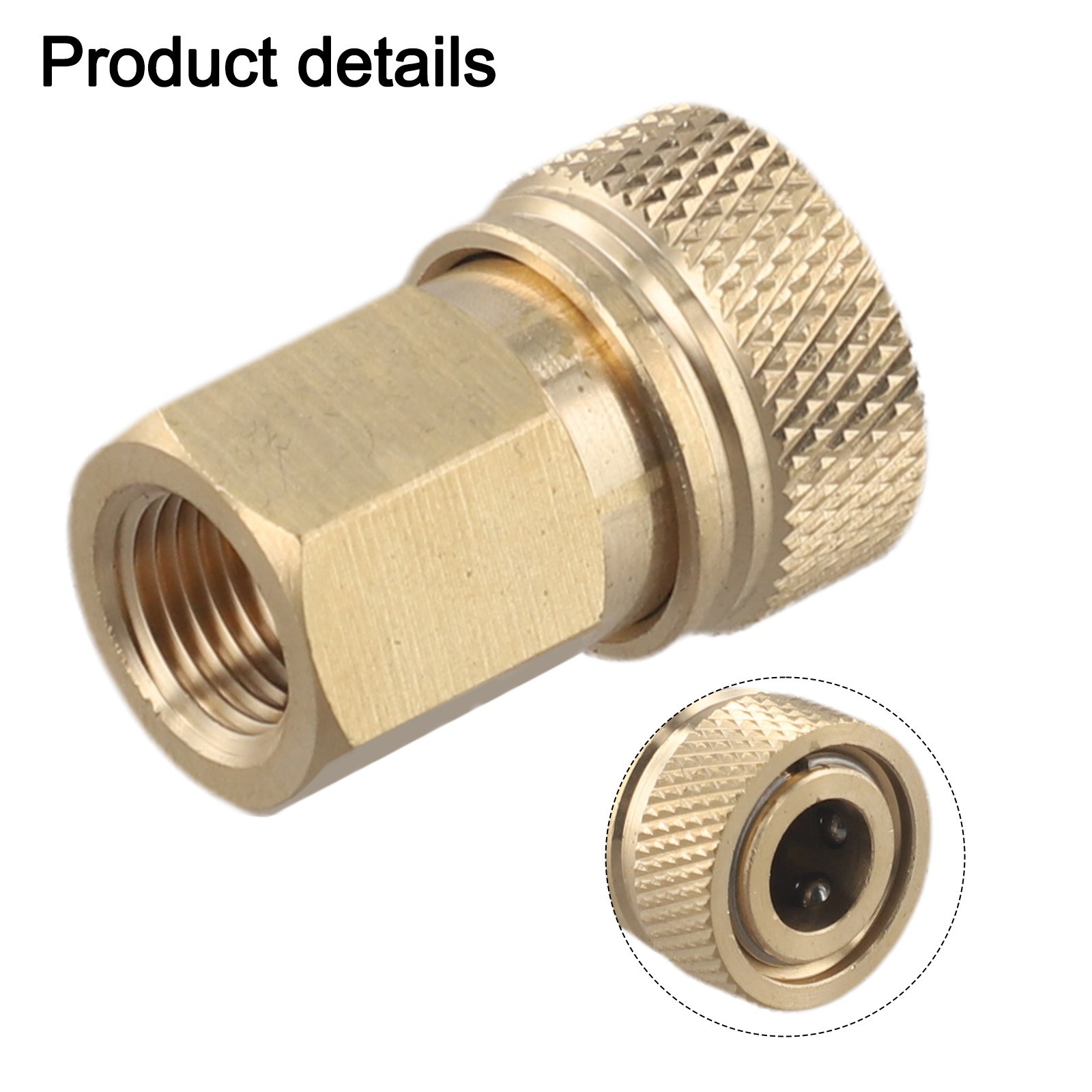 Heavy Duty PCP 8mm Quick Release Disconnect Coupler with 18 NPT Female Fittings