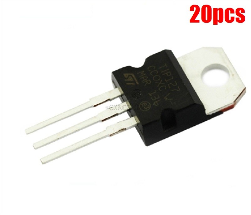 20Pcs TIP127 127 Transistor Complementary Pnp 100V 5A cx