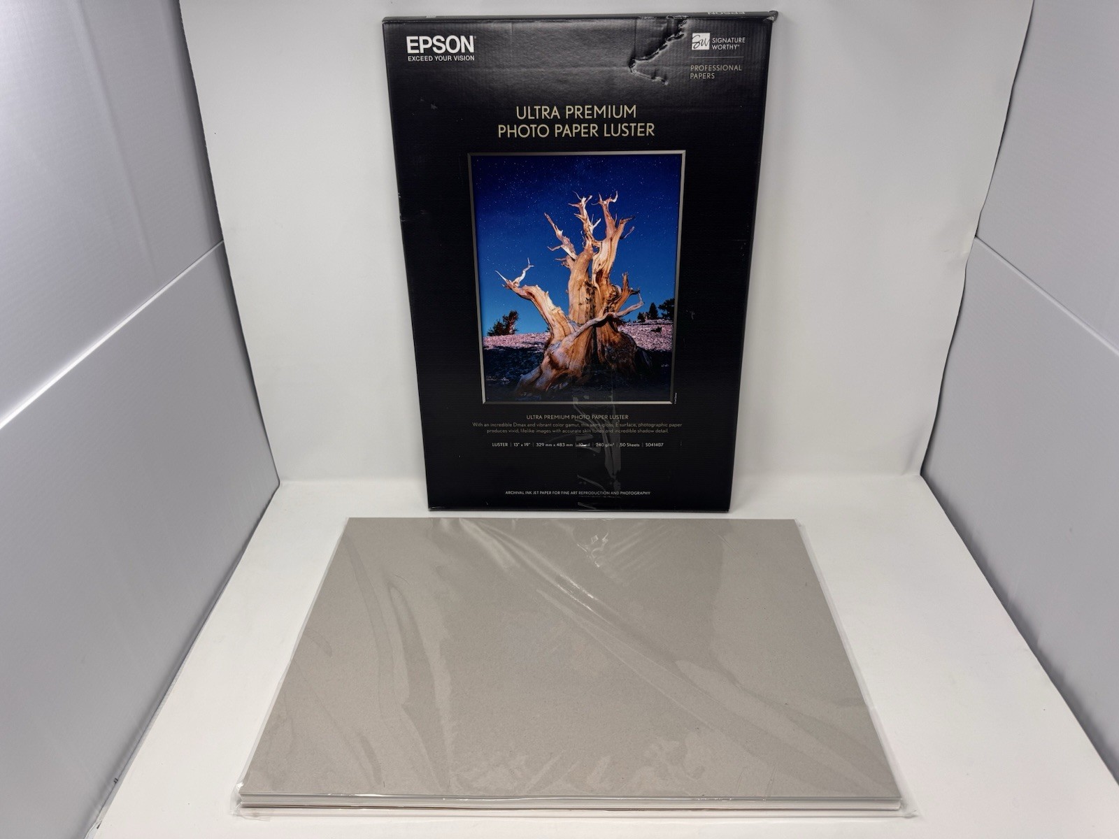 Epson Ultra Premium Photo Paper Luster 13x19 43 Sheets S041407 Inkjet