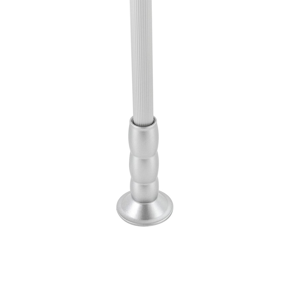 Modern 33 Inch Pull Down Closet Rod Pull Down Wardrobe Organizer Silver Indoor