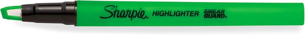 Sharpie Clear View Highlighter Sticks, Chisel 8 Count (Pack of 1), Assorted