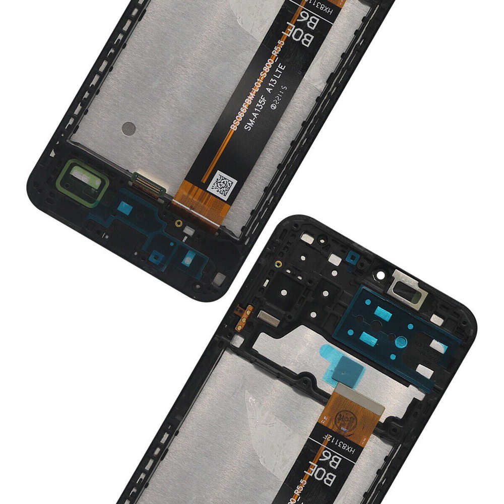For Samsung A13 LTE 4G A135 A135F A135M LCD Display Touch Screen Digitizer Frame